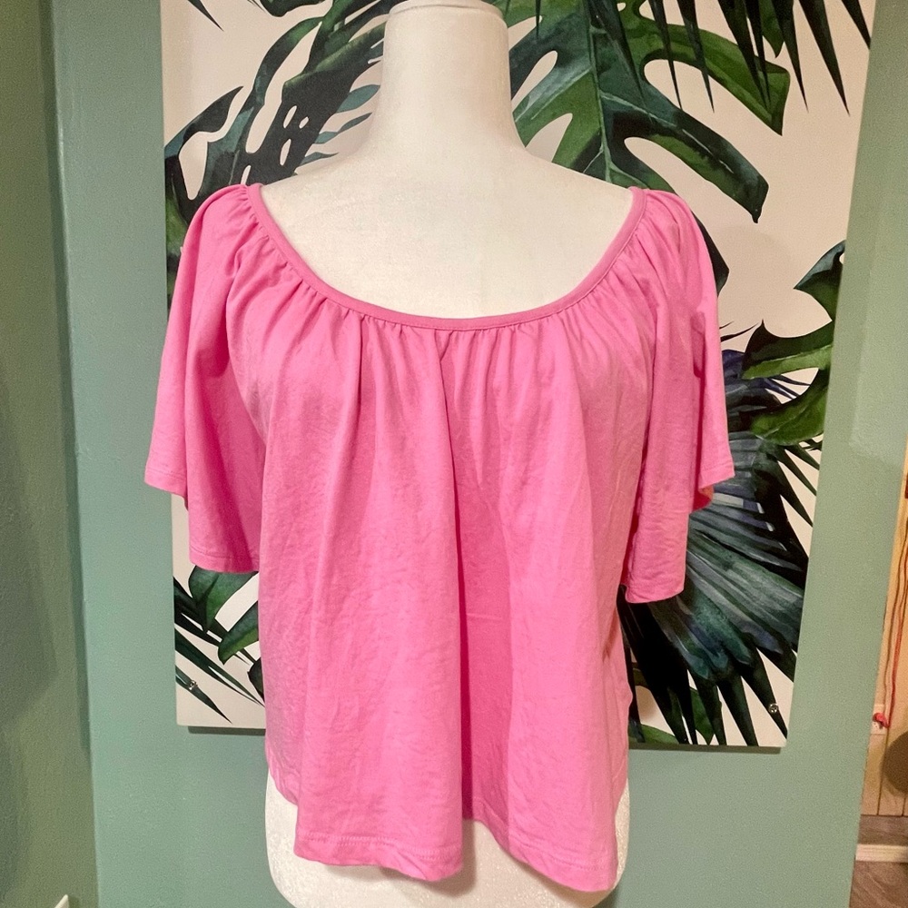 ☀️💕Dip Bright & Pretty IN Pink Women's Blouse☀️💕 FINAL PRICE